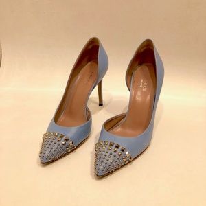 Gucci Malaga pump, size 6 (36) Mineral Blue